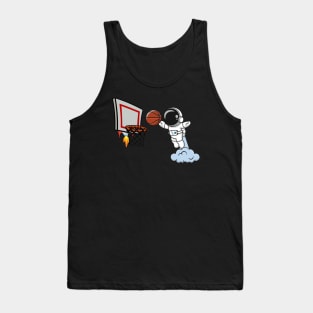 basketball in space. Tank Top
